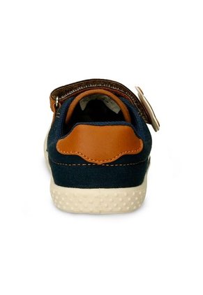 Tenis Infantil Para Niño Bubblegummers Azul-Miel Pato