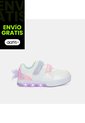 Tenis Con Luces Para Niña Bubblegummers Multicolor Neon de Bubblegummers