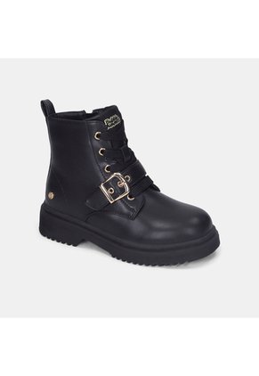 Botines Para Niña Bubblegummers Negro New Moscu Junior Girls 6 +