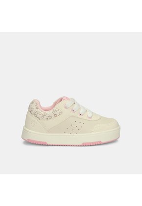 Tenis Para Niña Bubblegummers Beige Abeja Court Bg First Step Girls 1 +