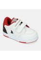 Tenis Infantil Para Niño Bubblegummers Blanco Tagendu Court Bg 22-25 de Bubblegummers