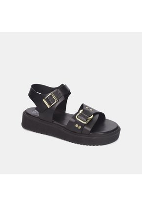 Sandalias Para Niña Bubblegummers Negro Dafne Junior Girls 6 +