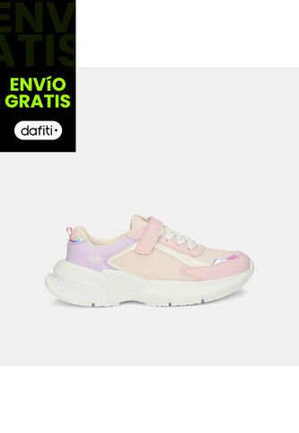 Tenis Para Niña Bubblegummers Beige Tempa Gema Bubblegummers