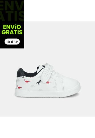 Tenis Para Niña Bubblegummers Blanco Panda Prewalker Boys 0 + Bubblegummers