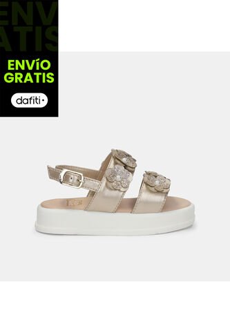 Sandalias Para Niña Bubblegummers Beige Sitney First Step Girls 1 + Bubblegummers