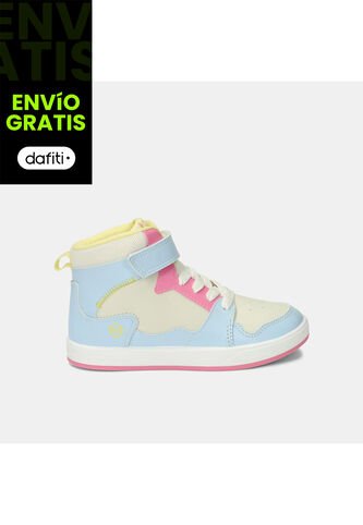 Bota Junior Para Niña Bubblegummers Multicolor Titi 34-38 Bubblegummers