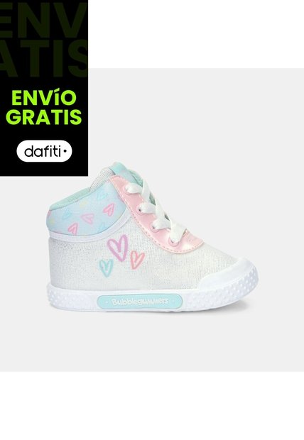 Bota Para Niña Bubblegummers Multicolor Uva