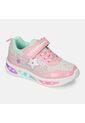 Tenis Con Luces Para Niña Bubblegummers Violeta Universal Demian de Bubblegummers