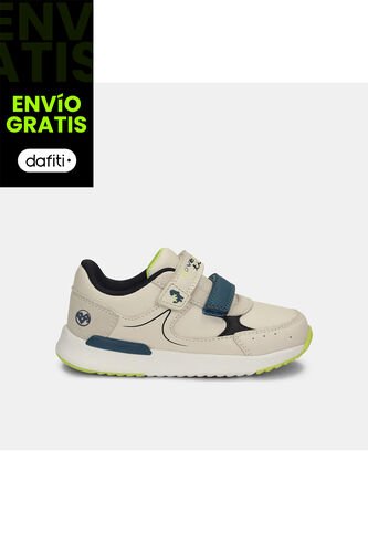 Tenis Para Niño Bubblegummers Gris Bubblegummers