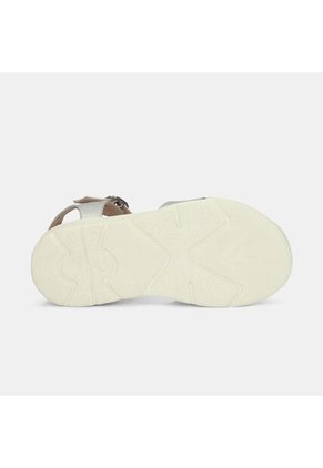 Sandalia Para Niña Bubblegummers Plata Tais