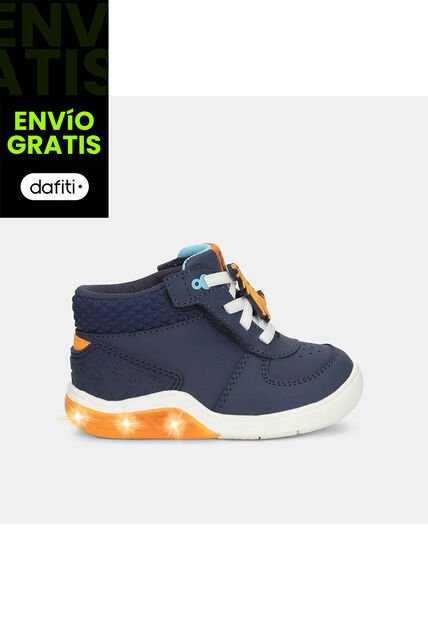 Bota Con Luces Para Niño Bubblegummers Multicolor Tokio