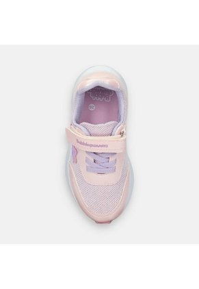 Tenis Para Niña Bubblegummers Morado Trensy Jogging Bg