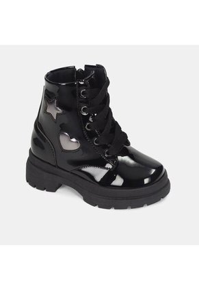 Botas Para Niña Bubblegummers Negro Andrea First Step Girls 1  +