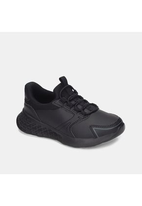 Tenis Deportivos Escolares Para Niño Bubblegummers Negro Noa Ford