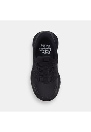 Tenis Deportivos Escolares Para Niño Bubblegummers Negro Noa Ford