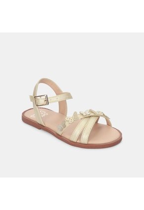 Sandalias Para Niña Bubblegummers Beige Mary First Step