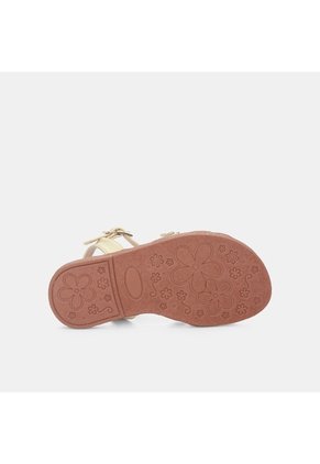 Sandalias Para Niña Bubblegummers Beige Mary First Step
