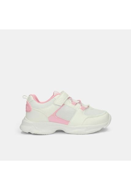 Tenis Junior Para Niña Bubblegummers Blanco Tormenta Bolt 34-38