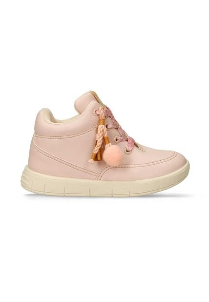 Tenis Casuales Rosado Bubblegummers Paris Niña