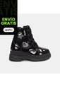 Botas Para Niña Bubblegummers Negro Andrea First Step Girls 1  + de Bubblegummers