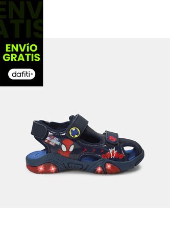 Sandalia Con Luces Para Niño Bubblegummers Violeta Fitch Bubblegummers