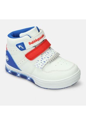 Bota Para Niño Bubblegummers Blanco Tayler Neon 22-25