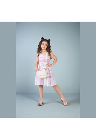 Vestido Para Niña Bubblegummers Multicolor Oralia Bubblegummers