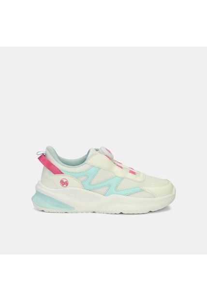 Tenis Junior Para Niña Bubblegummers Multicolor Tazita Dynamic 30-33