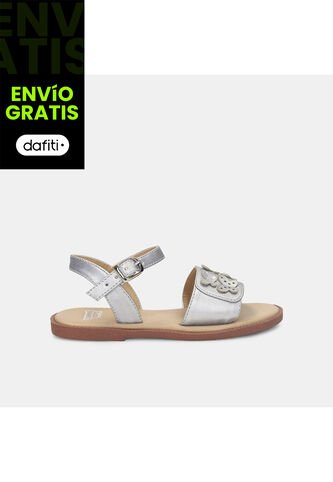 Sandalia Niña Bubblegummers Gris Tara Simona Bubblegummers