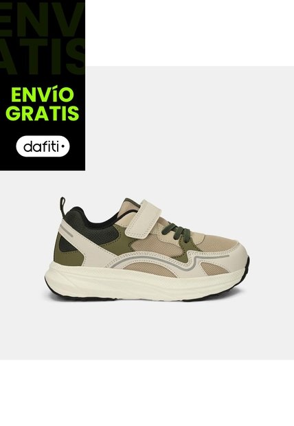 Tenis Para Niño Bubblegummers Verde Titan Ethan