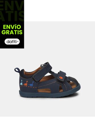 Sandalia Para Niño Bubblegummers Azul Baby Boys Bubblegummers