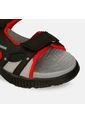 Sandalias Gris-Rojo Bubblegummers Simbad Niño de Bubblegummers