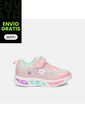 Tenis Con Luces Para Niña Bubblegummers Violeta Universal Demian de Bubblegummers