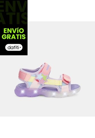 Tenis Con Luces Para Niños Bubblegummers Multicolor Hungary First Step Girls 1 + Bubblegummers