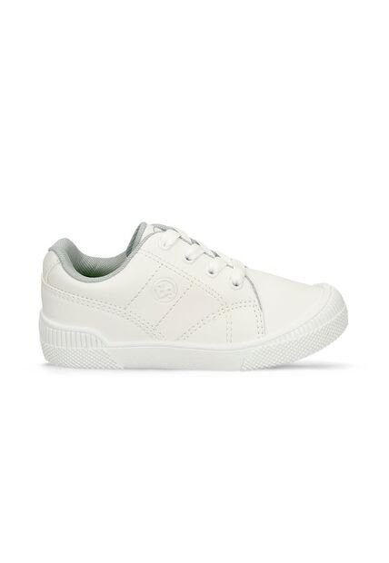 Tenis Escolares Para Niños Bubblegummers Blanco Kristiano