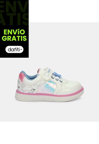 Tenis Para Niña Bubblegummers Blanco Arel Rap First Step Girls 1 + Bubblegummers
