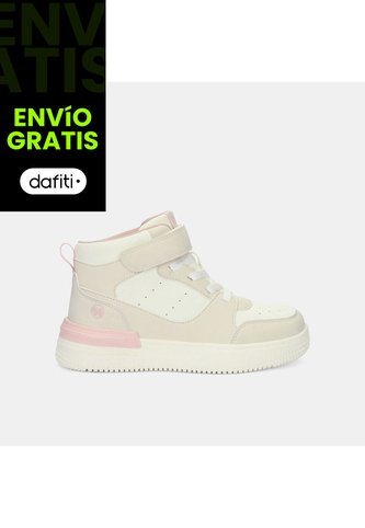 Tenis Escolares Para Niño Bubblegummers Blanco Nicolas Gymnastics Bubblegummers