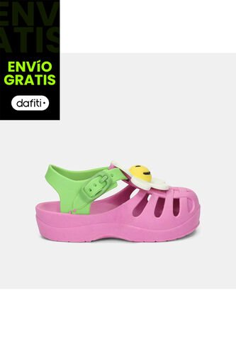 Sandalia Bebé Para Niña Bubblegummers Multicolor Bubblegummers