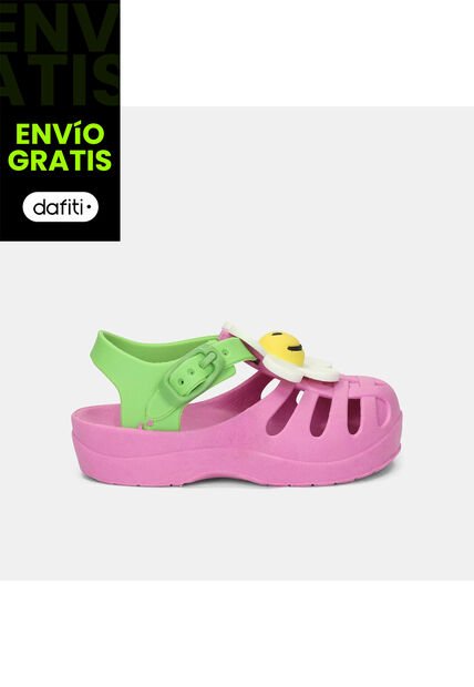 Sandalia Bebé Para Niña Bubblegummers Multicolor