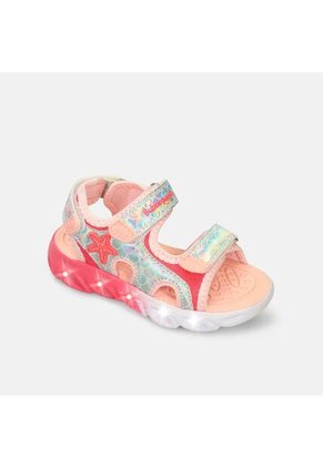 Sandalias Con Luces Infantil Para Niña Bubblegummers Multicolor Teresa Dust 26-29