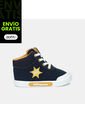 Tenis Bebé Para Niño Bubblegummers Negro-Miel Salmon de Bubblegummers