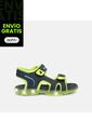 Sandalia Infantil  Para Niño Bubblegummers/Disney Negro Nailon L  6Mickey 22-25 de Bubblegummers