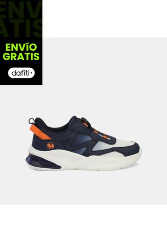 Tenis Infantil Para Niño Bubblegummers Blanco Sumir Bubblegummers
