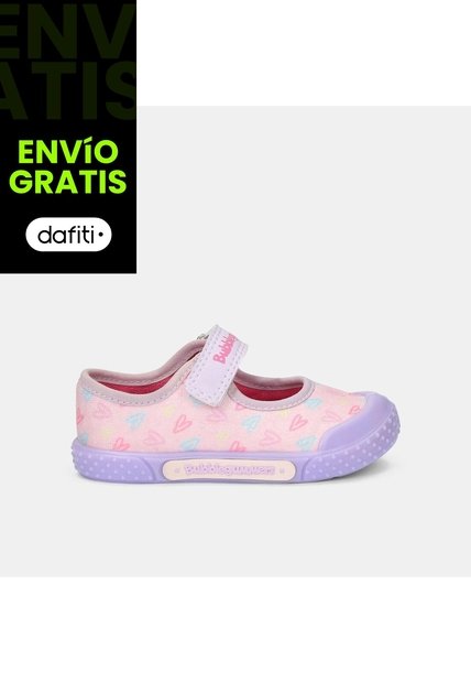 Baletas Para Niña Bubblegummers Lila Urraca