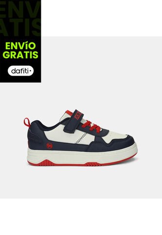 Tenis Infantil Para Niño Bubblegummers Blanco Sumir Bubblegummers
