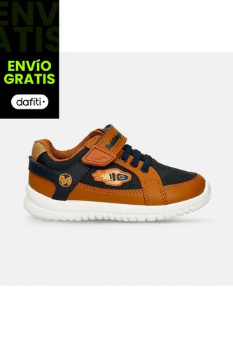 Tenis Infantil Para Niño Bubblegummers Blanco Sumir Bubblegummers