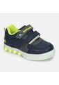 Tenis Infantil Para Niño Bubblegummers Azul Thiago Neon 22-25 de Bubblegummers