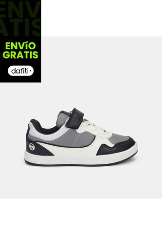 Tenis Infantil Para Niño Bubblegummers Blanco Sumir Bubblegummers