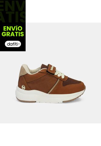 Tenis Infantil Para Niño Bubblegummers Blanco Sumir Bubblegummers