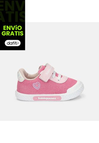 Tenis Para Niña Bubblegummers Fucsia Unica Bubblegummers